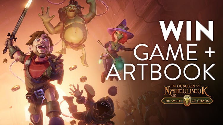 Win Dungeon Of Naheulbeuk: The Amulet Of Chaos Steam PC key and artbook